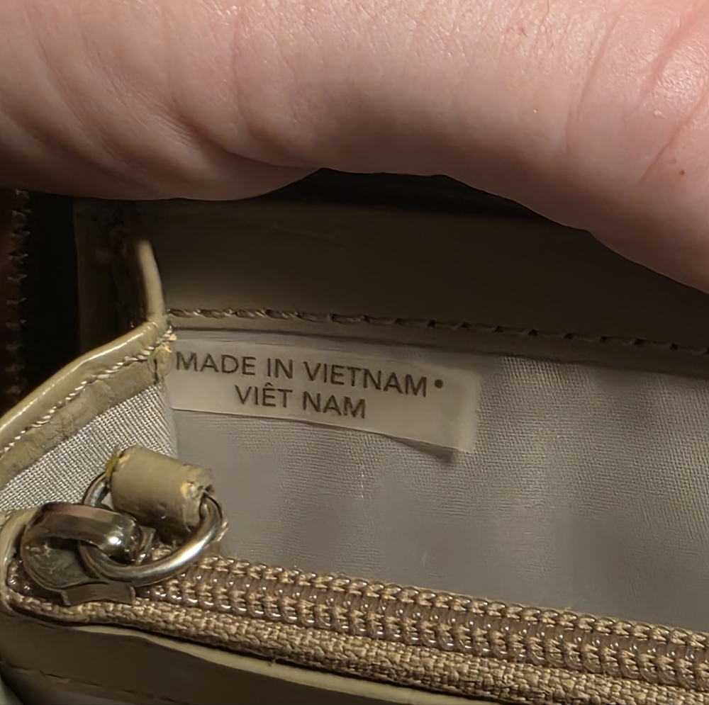 Coach Gray Snake Pattern Wallet - image 15